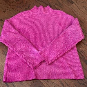 St. John's Bay Vibrant Pink Cowl Neck Sweater